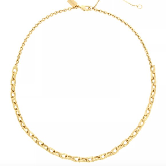 Coach C Link Necklace - Picture 1 of 4